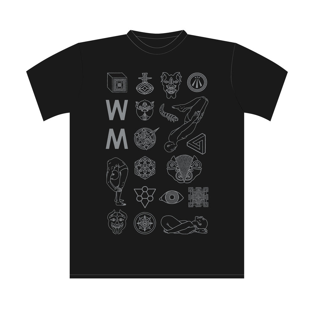 MILXYZ GLYPHS T-Shirt (black) - Jess Johnson