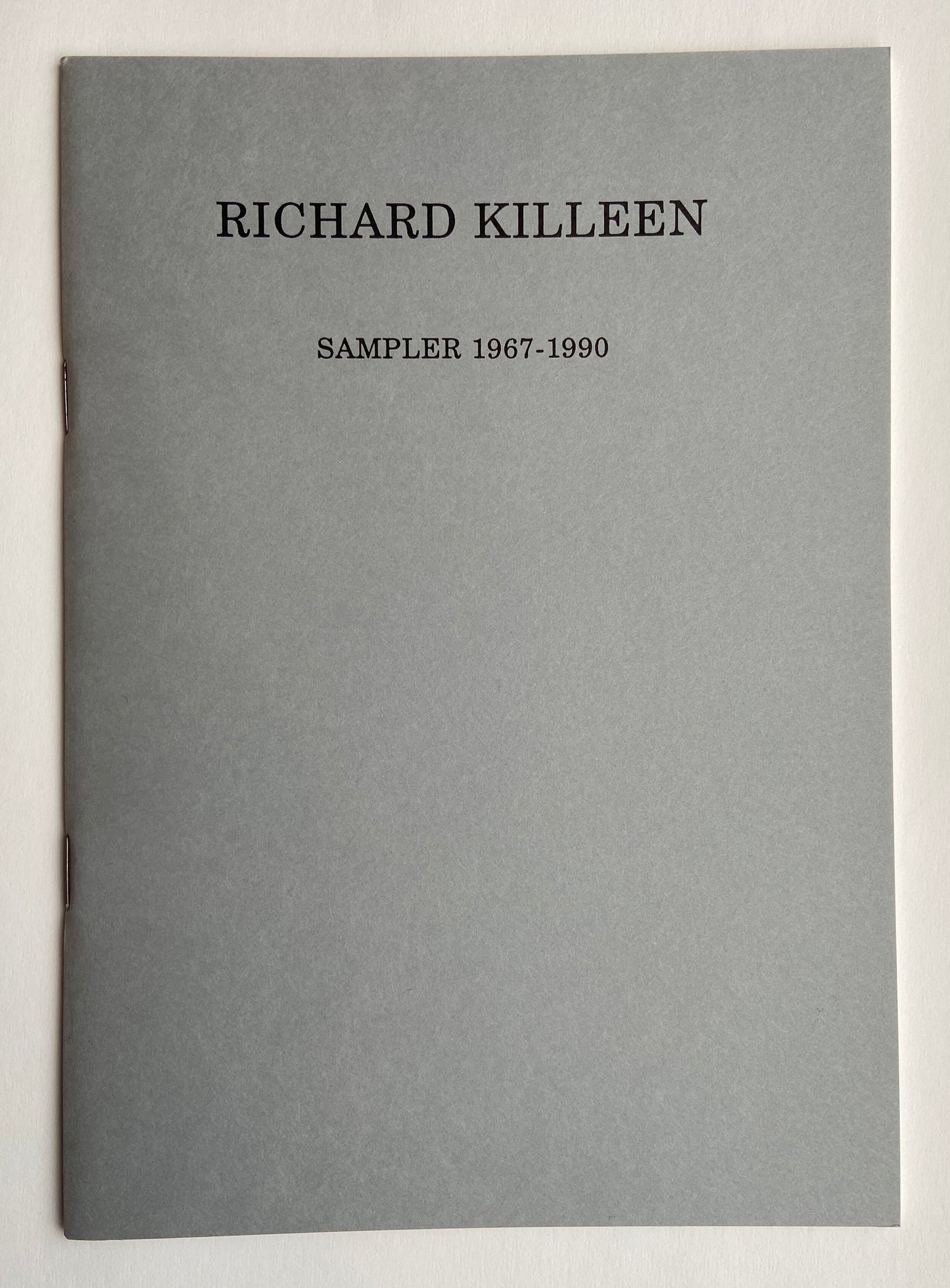 Sampler 1967-1990 - Richard Killeen
